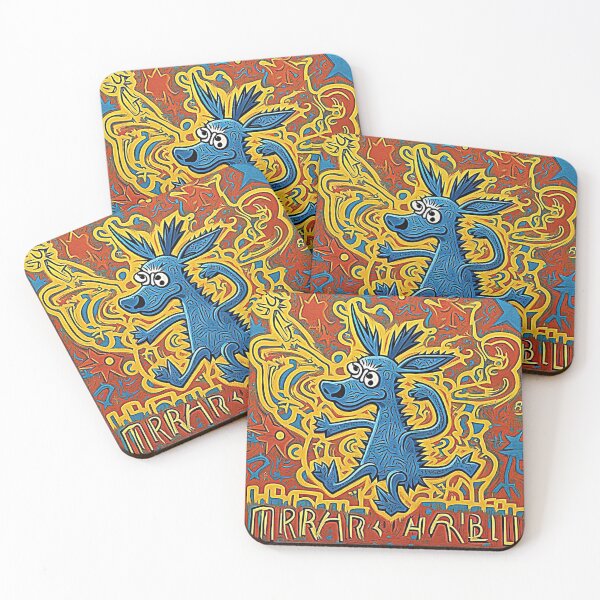 Item preview, Poke Mirabilis The Happy Jackal designed and sold by Owl-o-the-wisp.