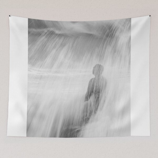 Item preview, Balck and White Folkestone Mermaid in a storm designed and sold by rogerstanger.