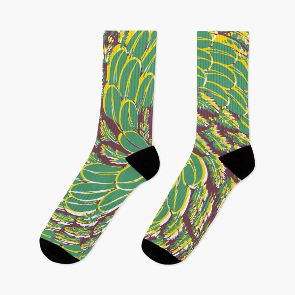 Item preview, Japanese feathers - vintage design from Japan with glitch effect designed and sold by Japan Design Prints.