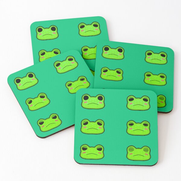 Item preview, Cartoon Frog Heads designed and sold by KMH-Artwork.