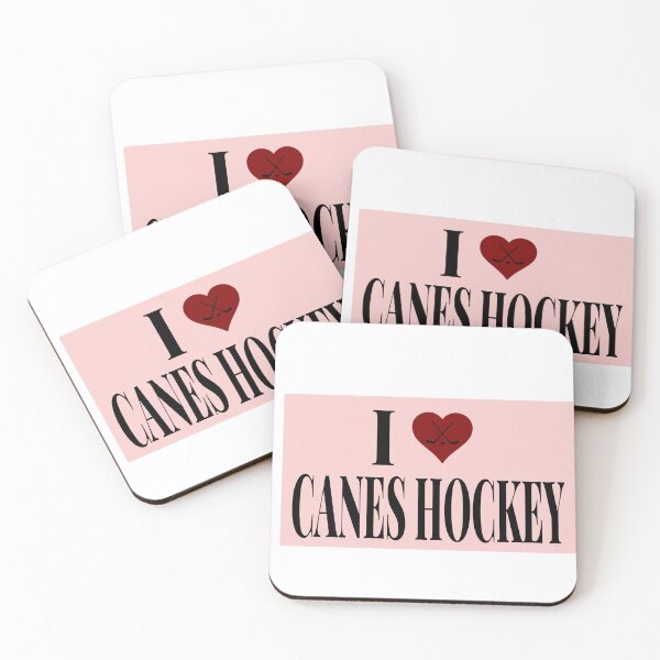 Item preview, I Heart Canes Hockey designed and sold by Barn Burner Stickers.