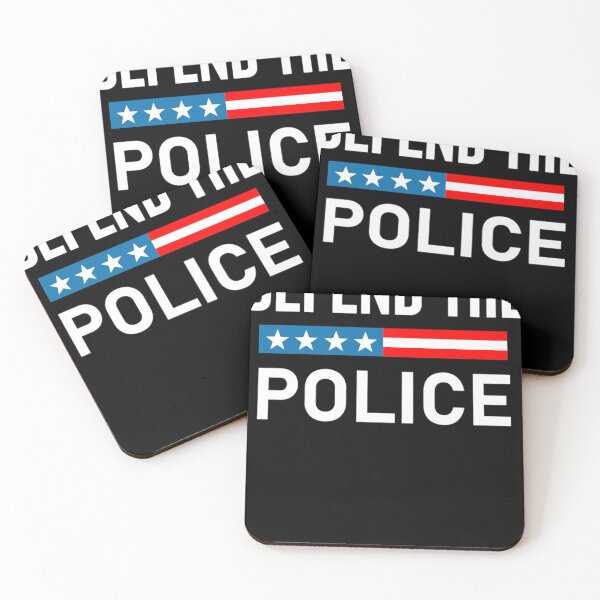 Item preview, Back the Blue and Defend the Police designed and sold by RebeccaWilly.