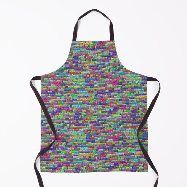 Item preview, 3D Tiny Rainbow Brick Texture Pattern designed and sold by TheRulerofEarth.