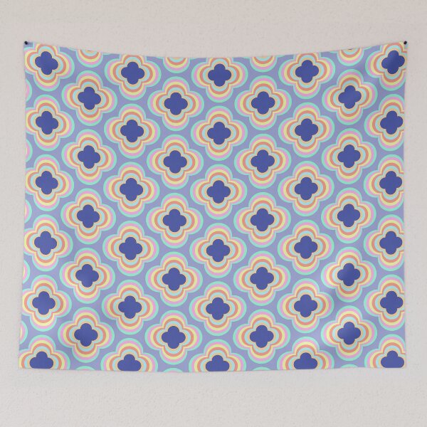 Item preview, Disco Rainbow retro pattern designed and sold by Charmy Design.