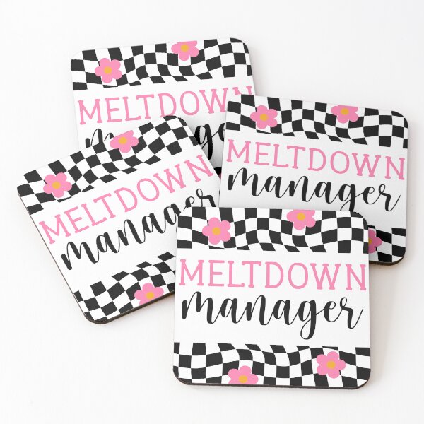 Item preview, Administrative Professionals Day Checkerboard Meltdown Manager designed and sold by darkskydelights.