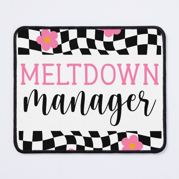 Item preview, Administrative Professionals Day Checkerboard Meltdown Manager designed and sold by darkskydelights.
