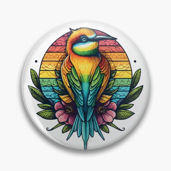Item preview, colourful bee eater designed and sold by TshirtTalkYou.