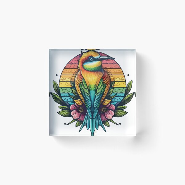 Item preview, colourful bee eater designed and sold by TshirtTalkYou.