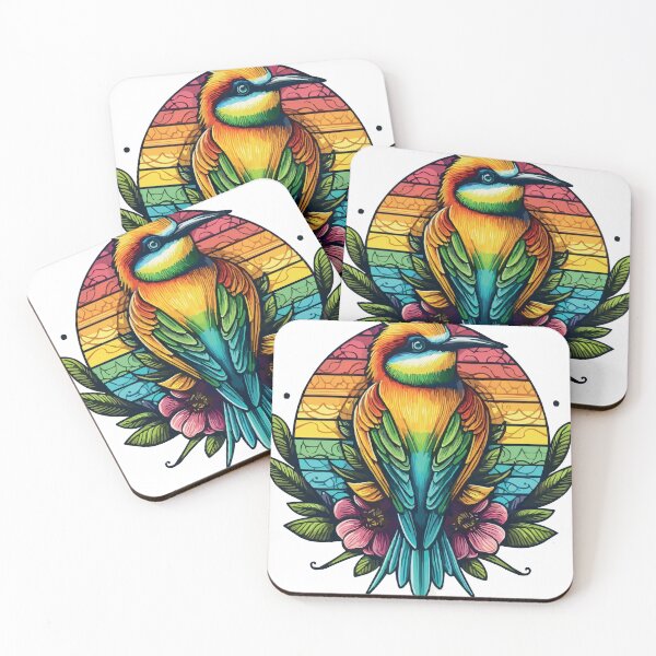 Item preview, colourful bee eater designed and sold by TshirtTalkYou.