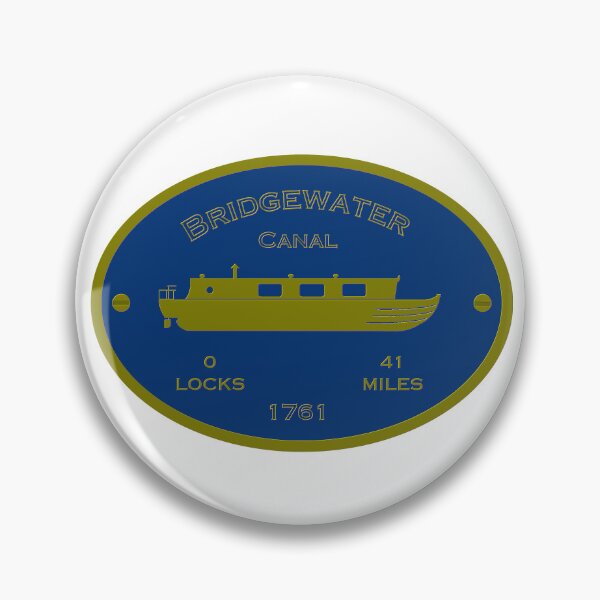 Item preview, Bridgewater Canal (blue) designed and sold by canal-arts.