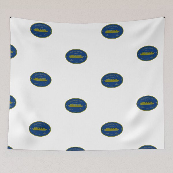 Item preview, Bridgewater Canal (blue) designed and sold by canal-arts.