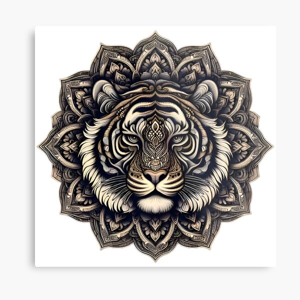 Item preview, Mandala Tiger designed and sold by DKThreads.
