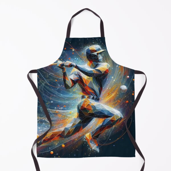 Item preview, Galactic Batter Cosmic Energy in the Swing of Stars designed and sold by ArtComixHaven.