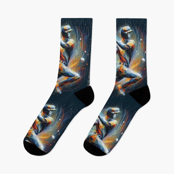 Item preview, Galactic Batter Cosmic Energy in the Swing of Stars designed and sold by ArtComixHaven.