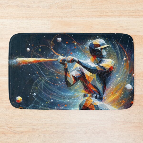 Item preview, Galactic Batter Cosmic Energy in the Swing of Stars designed and sold by ArtComixHaven.