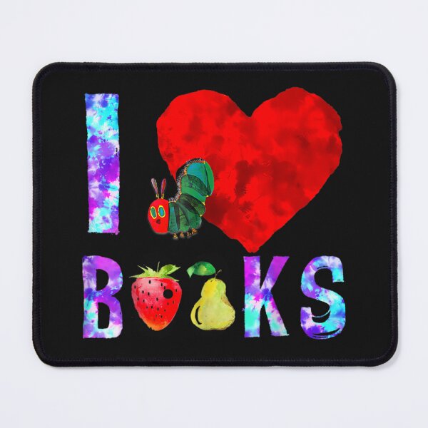 Item preview, Retro Caterpillar I Love Books Reading Love designed and sold by Tigerr3g.