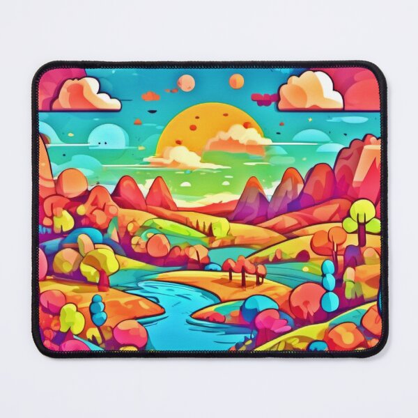 Item preview, Colorful Cartoon World designed and sold by Health And Fitness Posts e-Store.