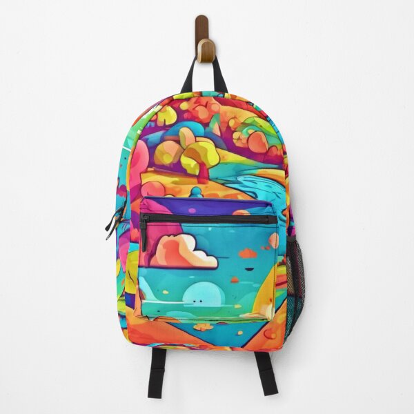 Item preview, Colorful Cartoon World designed and sold by Health And Fitness Posts e-Store.