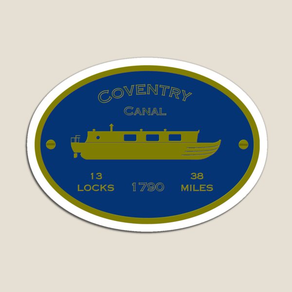 Item preview, Coventry Canal (blue) designed and sold by canal-arts.