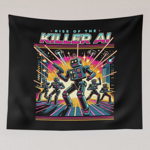 Item preview, Rise of Killer AI Bots designed and sold by CyberYogi.