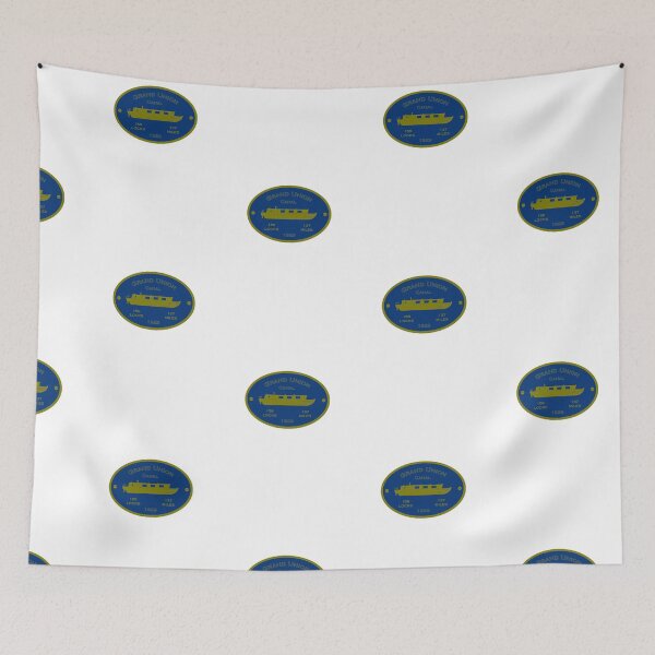 Item preview, Grand Union Canal (blue) designed and sold by canal-arts.