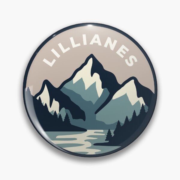 Item preview, Lillianes Italia minimalist landscape badge  designed and sold by InvestingRoad.