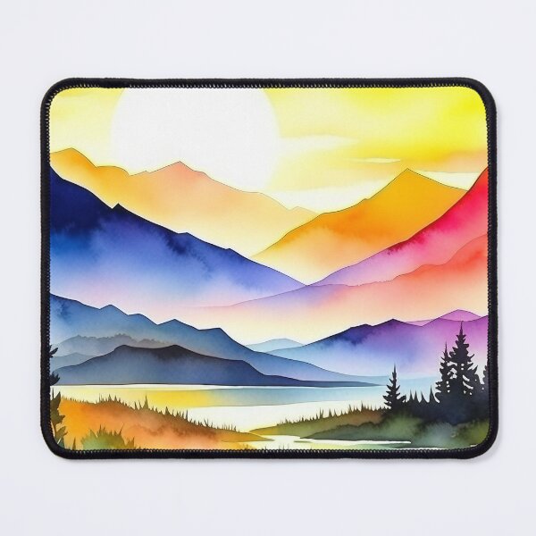 Item preview, Watercolor Sunset designed and sold by Odetee.