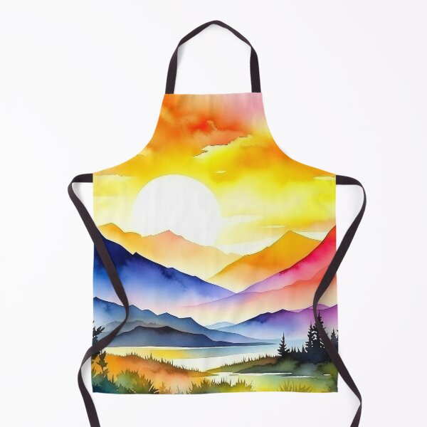 Item preview, Watercolor Sunset designed and sold by Odetee.