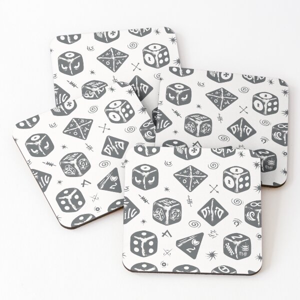 Item preview, Nice and unique dice for RPG game designed and sold by jobreath.