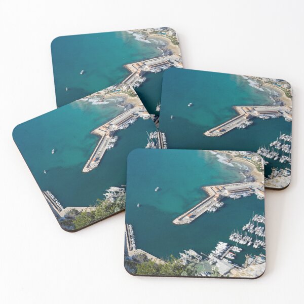 Item preview, View of the marina of Calpe, Mediterranean coast in Spain designed and sold by Adriana Mueller.