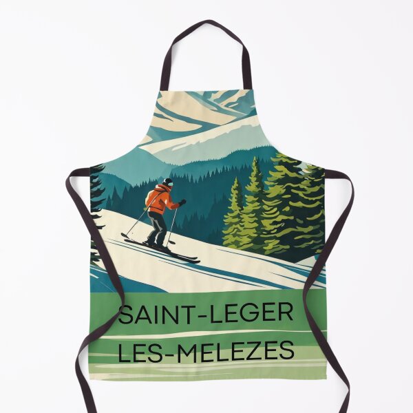 Item preview, Retro Poster Saint Léger les larches designed and sold by sabellet.