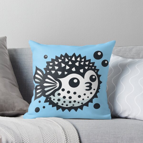 Item preview, Pufferfish Illustration designed and sold by TaruHonu.