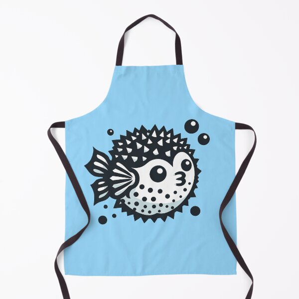 Item preview, Pufferfish Illustration designed and sold by TaruHonu.