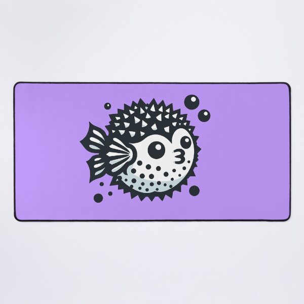 Item preview, Pufferfish Illustration designed and sold by TaruHonu.