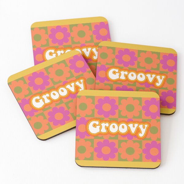 Item preview, Retro Fun Colourful 'Groovy' Graphic Design designed and sold by Iiswaz.