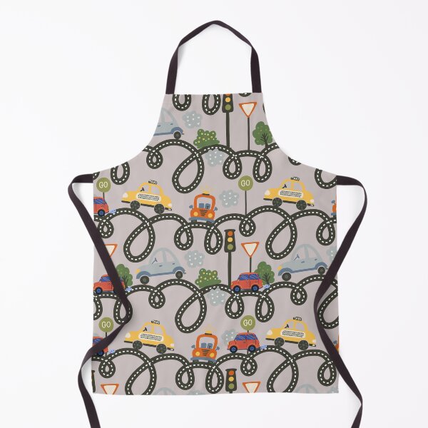 Item preview, city vehicles seamless pattern designed and sold by ViYa1.