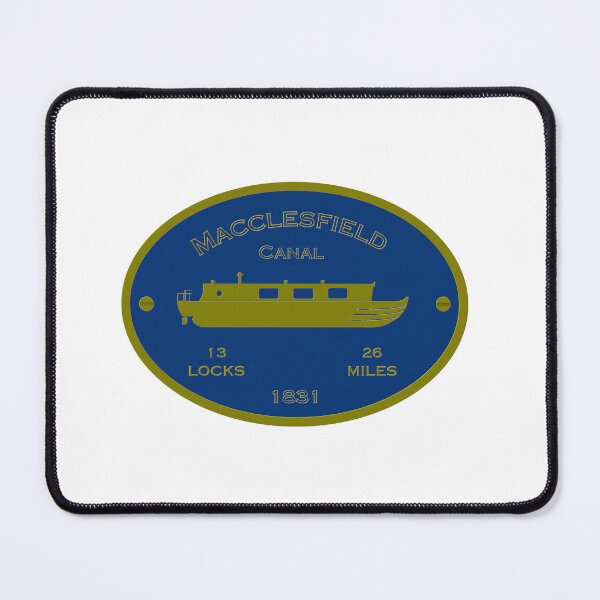Item preview, Macclesfield Canal (blue) designed and sold by canal-arts.