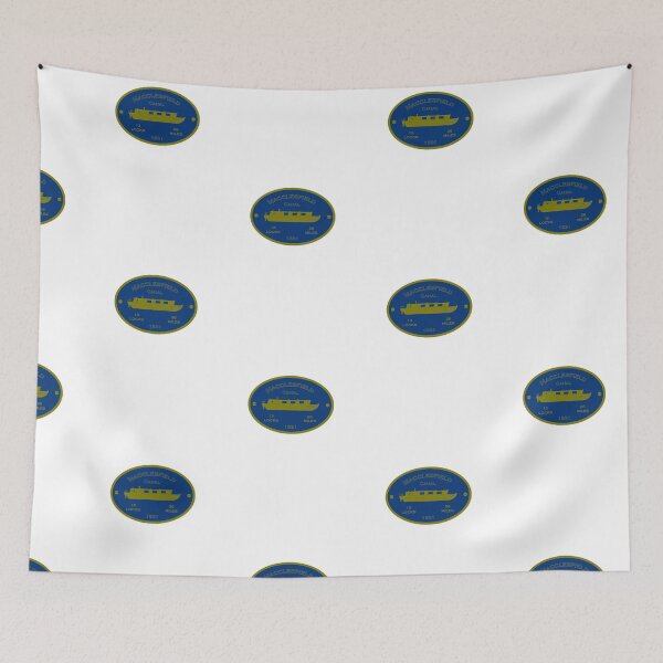 Item preview, Macclesfield Canal (blue) designed and sold by canal-arts.