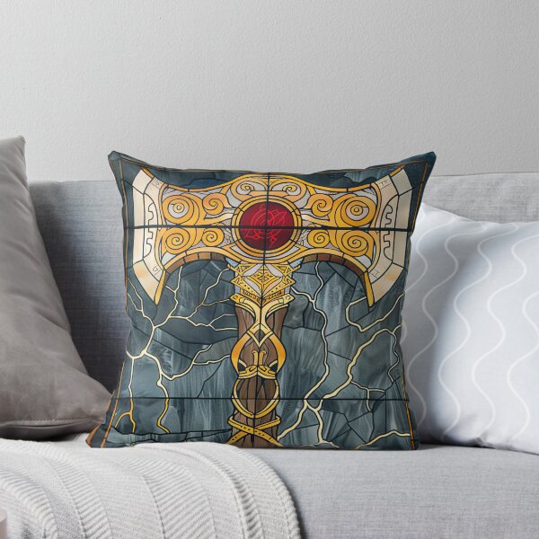 Item preview, Golden Double-Headed Axe designed and sold by OccultDreams.