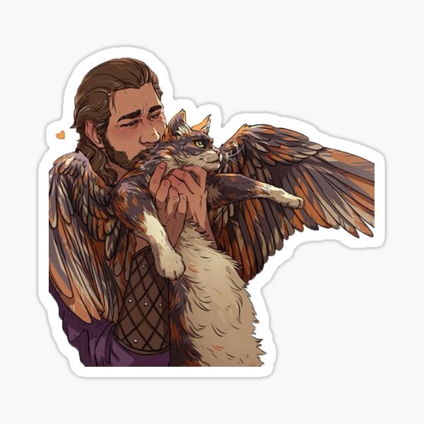 Item preview, vintage gale with his flying cat designed and sold by Boulayisa.