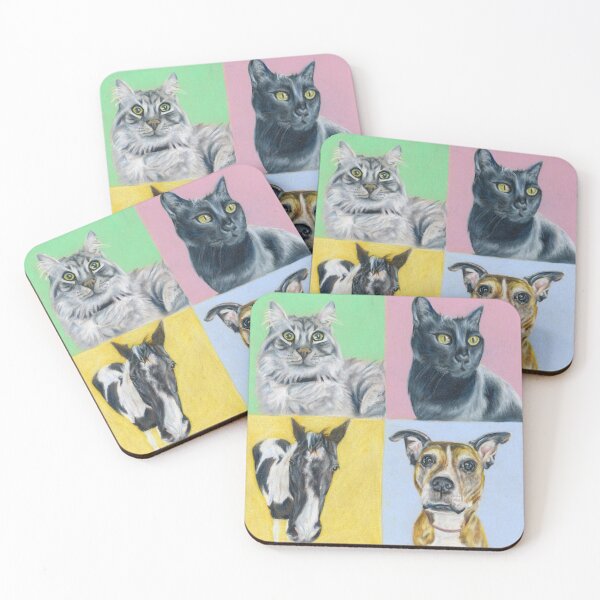 Item preview, Pets Four Square designed and sold by whatmollymade.