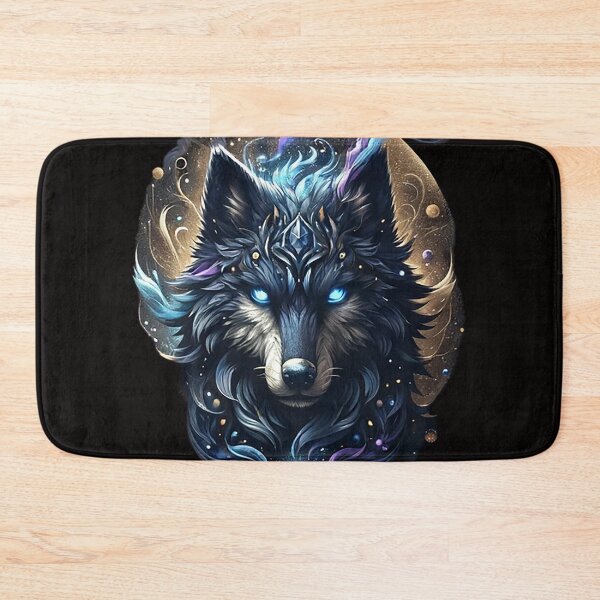 Item preview, Lobo místico de ojos azules designed and sold by SigritG.