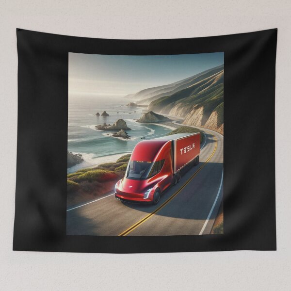 Item preview, Tesla semi designed and sold by TEEJAMBOREE.