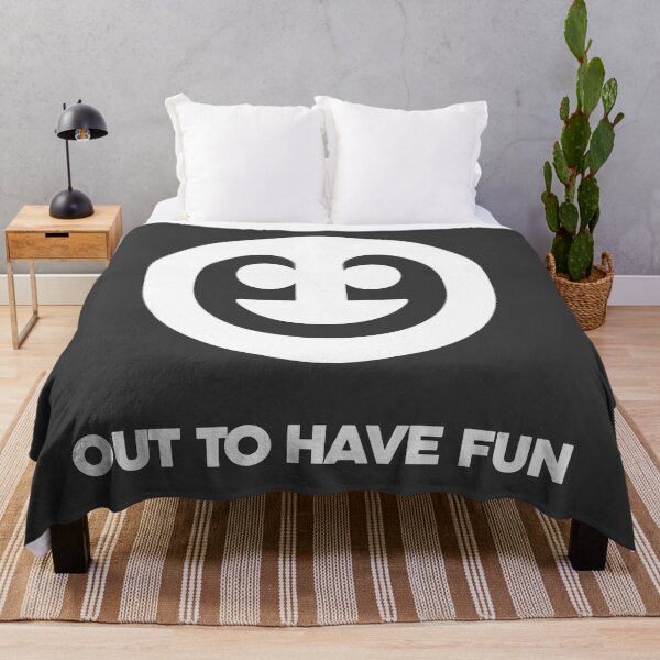 Item preview, Fun Eyes Out: Difundiendo sonrisas en azul y blanco designed and sold by SplashTastic.
