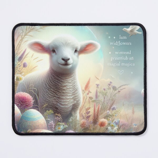 Item preview, Easter lamb easter landscape designed and sold by Expressions-Sel.