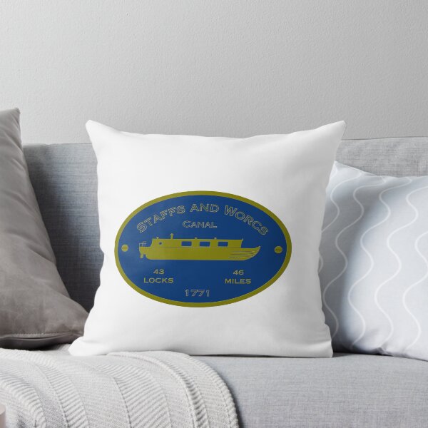 Item preview, Staffs and Worcs Canal (blue) designed and sold by canal-arts.