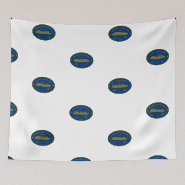 Item preview, Staffs and Worcs Canal (blue) designed and sold by canal-arts.