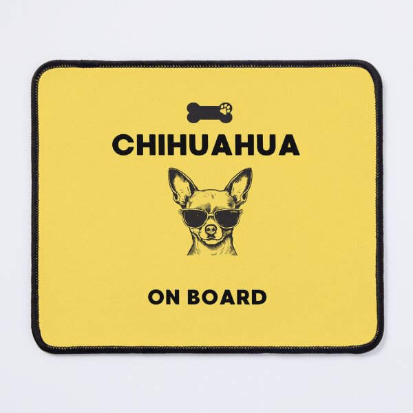Artikelvorschau, Chihuahua an Bord, Welpe an Bord, Hund an Bord entworfen und verkauft von Basiadesign.