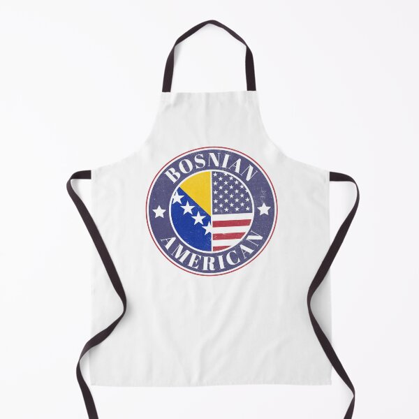 Item preview, Proud Bosnian-American Badge - Bosnia and Herzegovina Flag designed and sold by chrisrivait.
