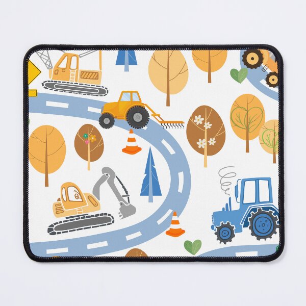 Item preview, Kids constructions  machinery pattern designed and sold by ViYa1.